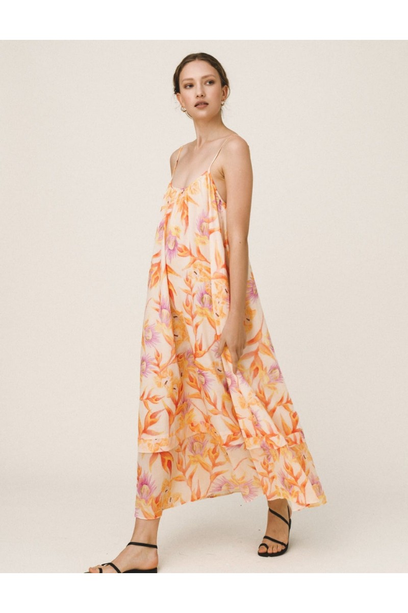 ALBA Maxi Voile Dress