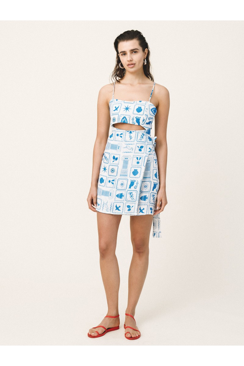 ELOISE Linen Mini Dress
