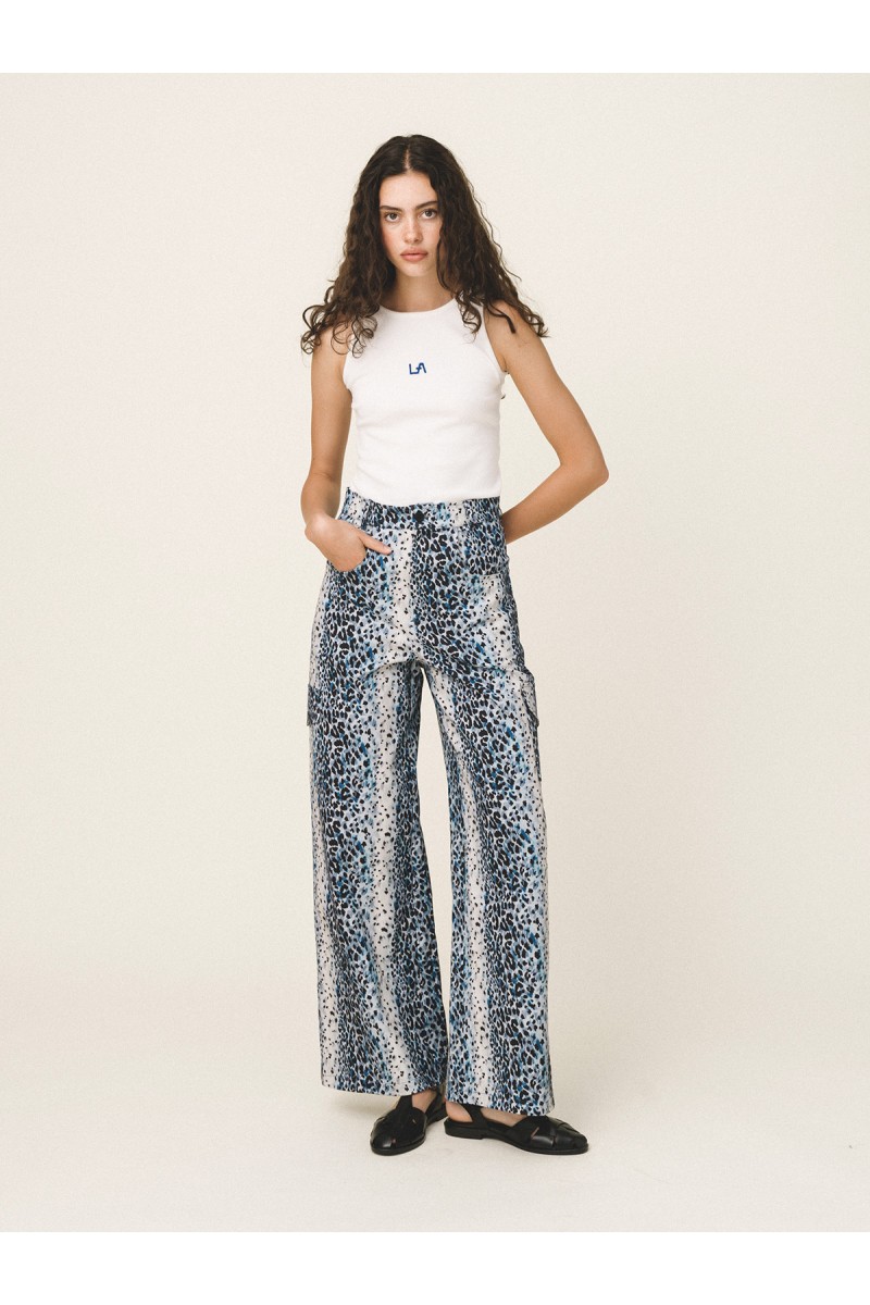 EMILY Monogram Rib Top